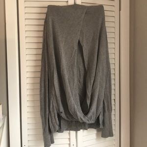 Open back Lululemon sweater